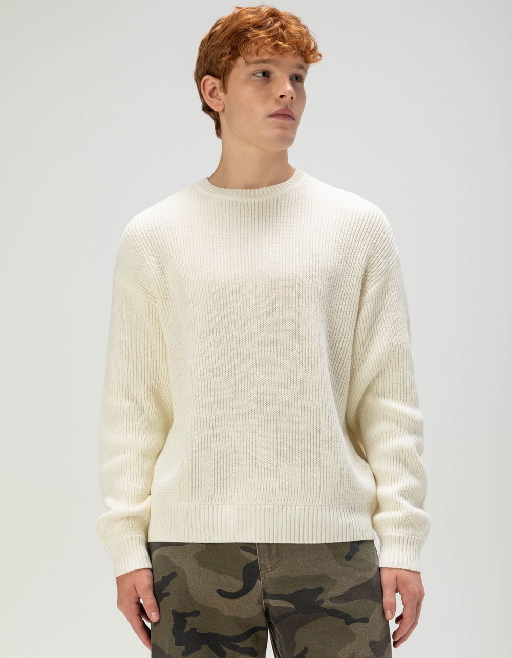 RSQ Mens Sweater - OFF WHITE