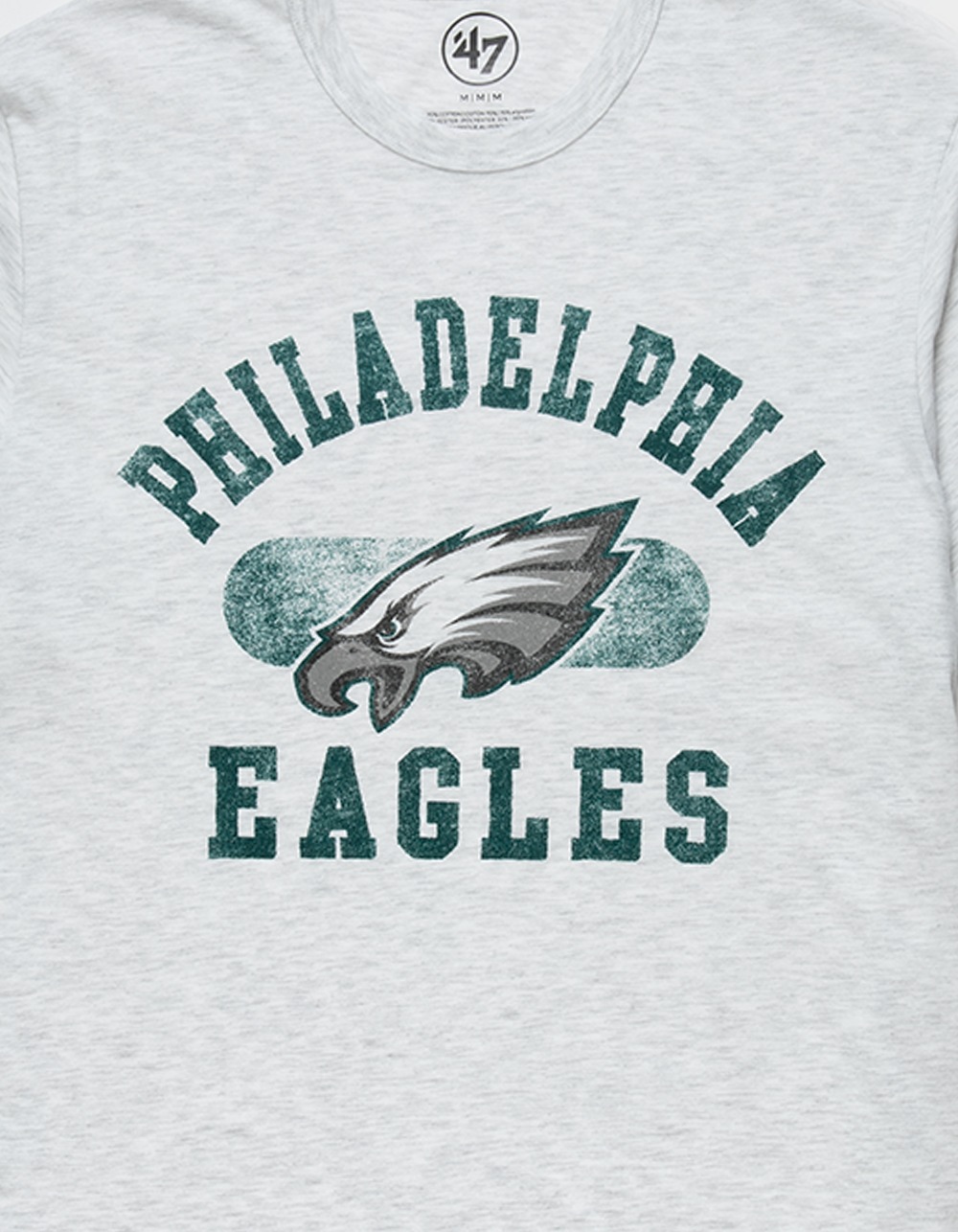 47 Brand Philadelphia Eagles Tee - Heather Gray - XX-Large