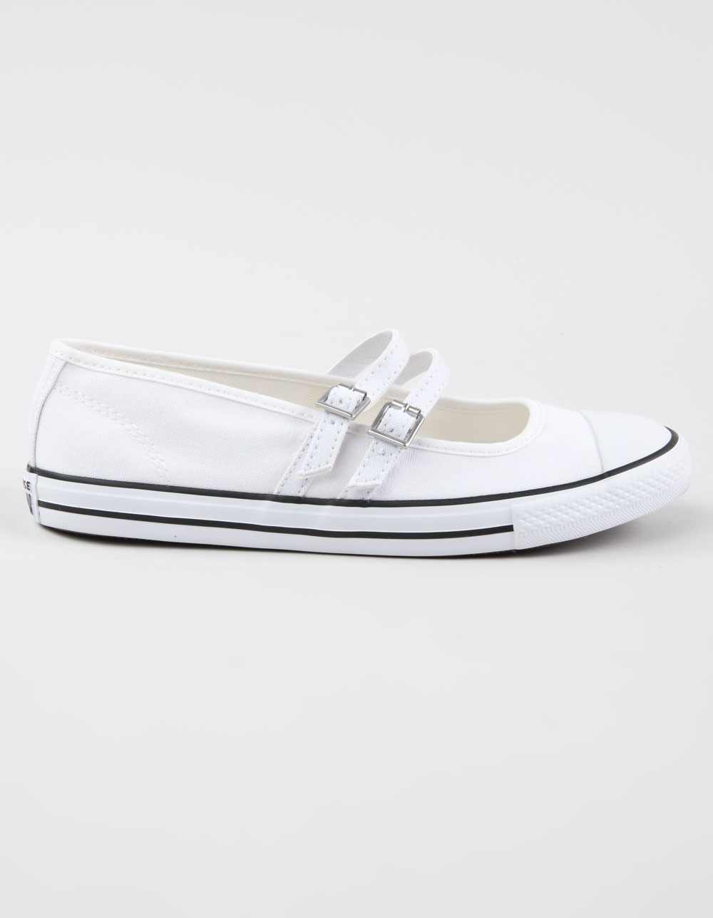 CONVERSE Chuck Taylor All Star Dainty Mary Jane Womens Shoes - WHITE