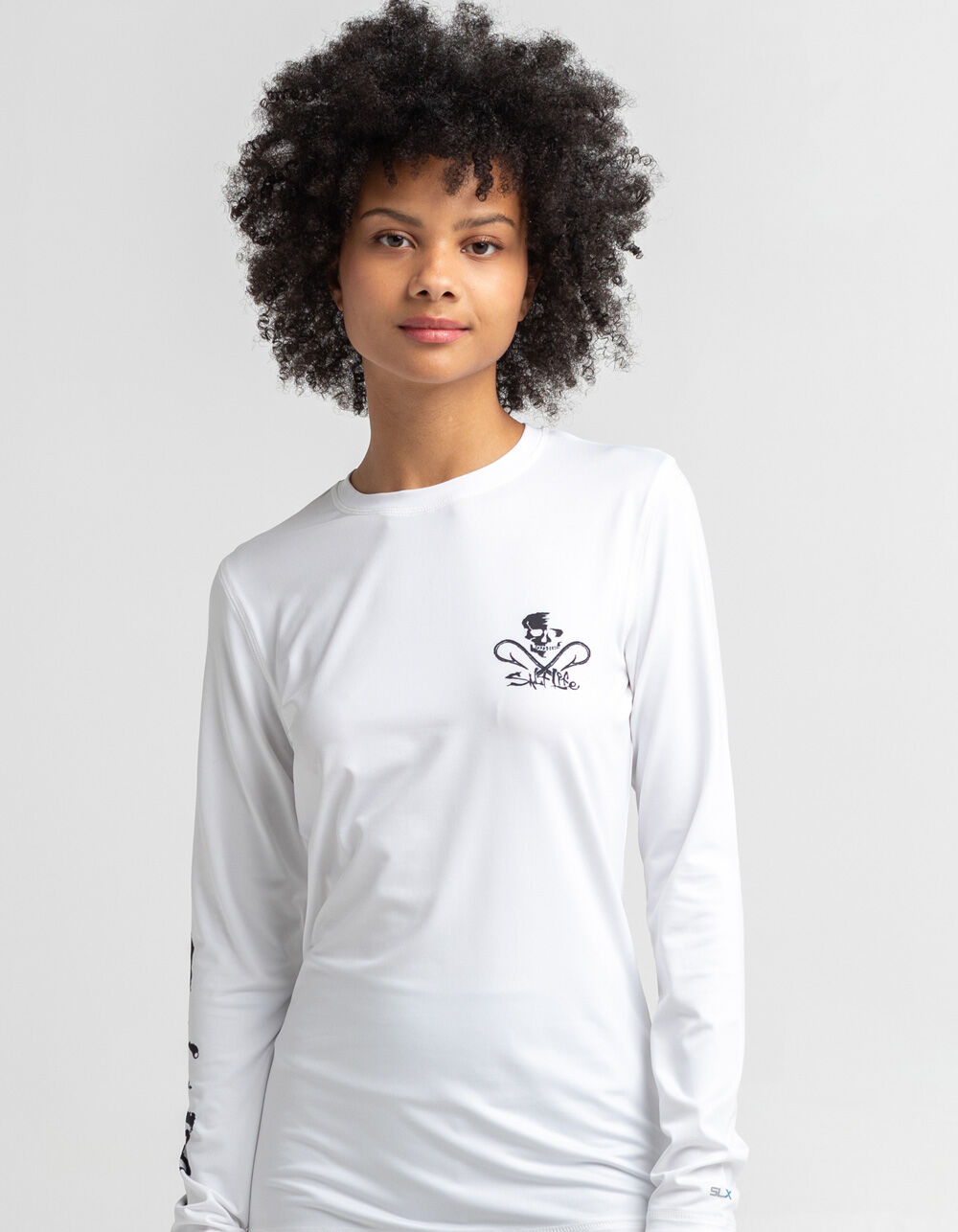SALT LIFE Salty Dive Womens Rash Guard WHITE Tillys