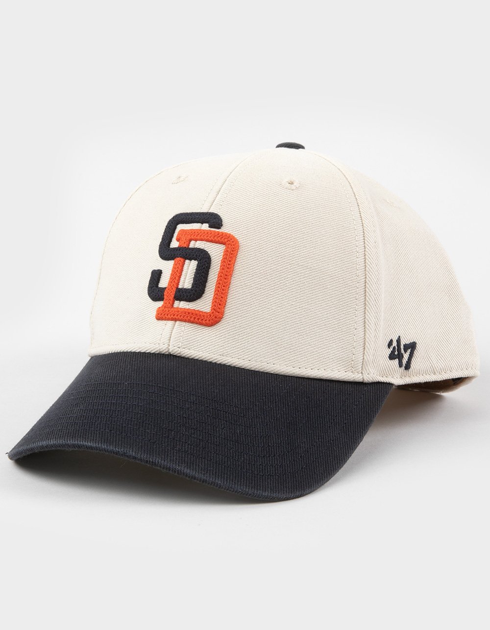 47 BRAND San Diego Padres Fairfield '47 MVP Snapback Hat - Cream Combo