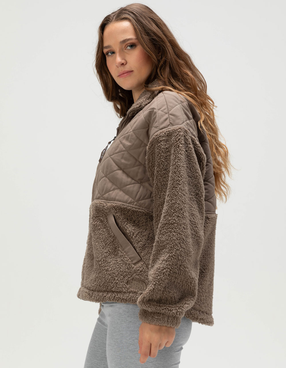 THE NORTH FACE Cabin Womens Fleece Jacket - MOCHA