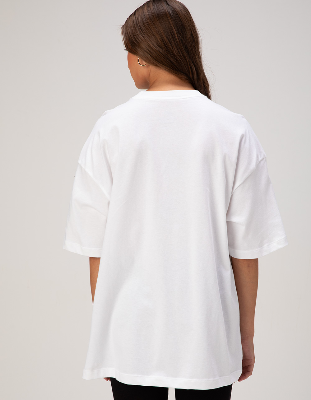 NIKE Van Womens Oversized Tee - WHITE