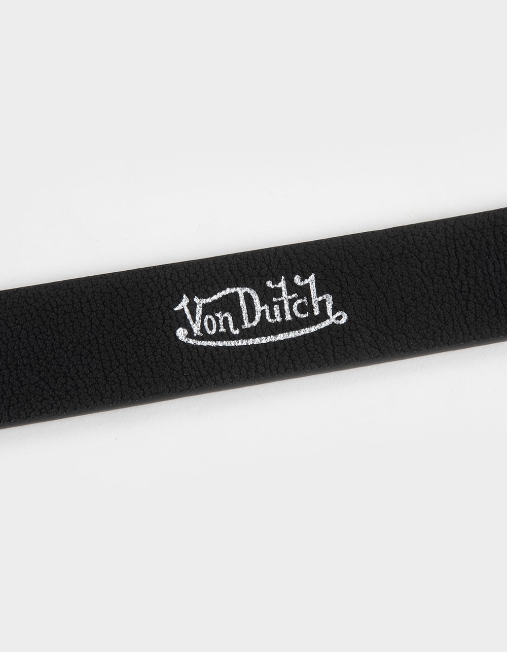 VON DUTCH Cutout Belt  - BLACK