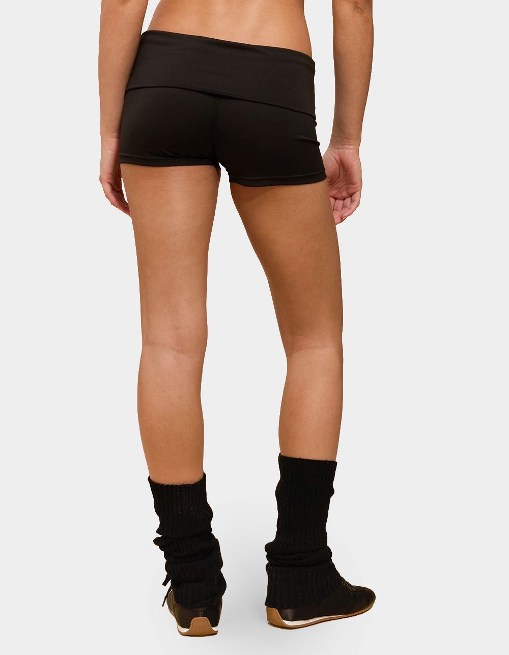 EDIKTED Soraia Foldover Biker Shorts