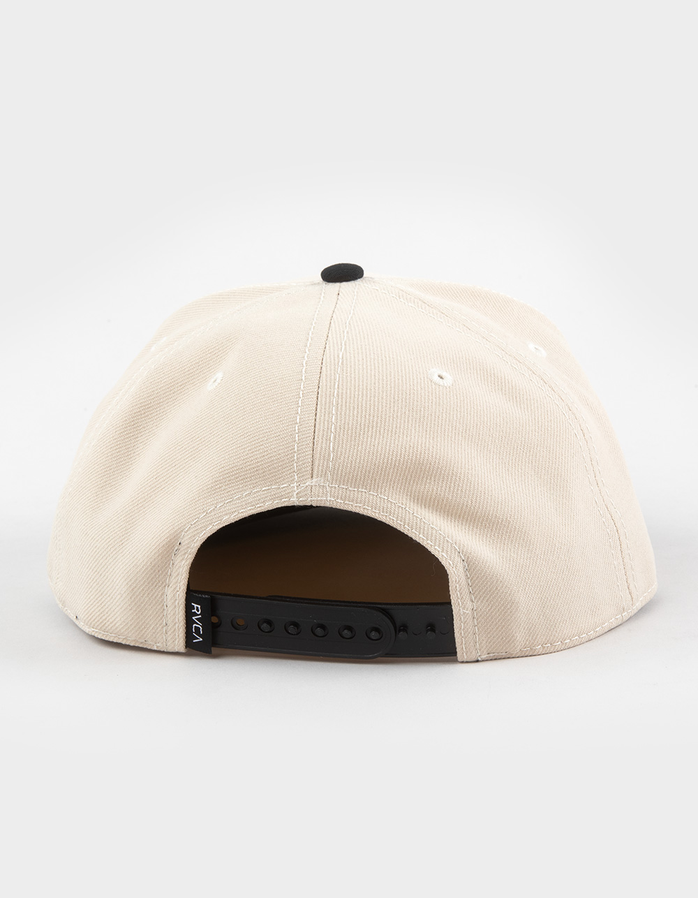 RVCA Foreign Snapback Hat - Cream Combo