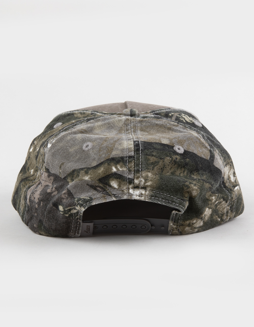 Genoa Ranch Two Tone Snapback Hat - GRAY COMBO