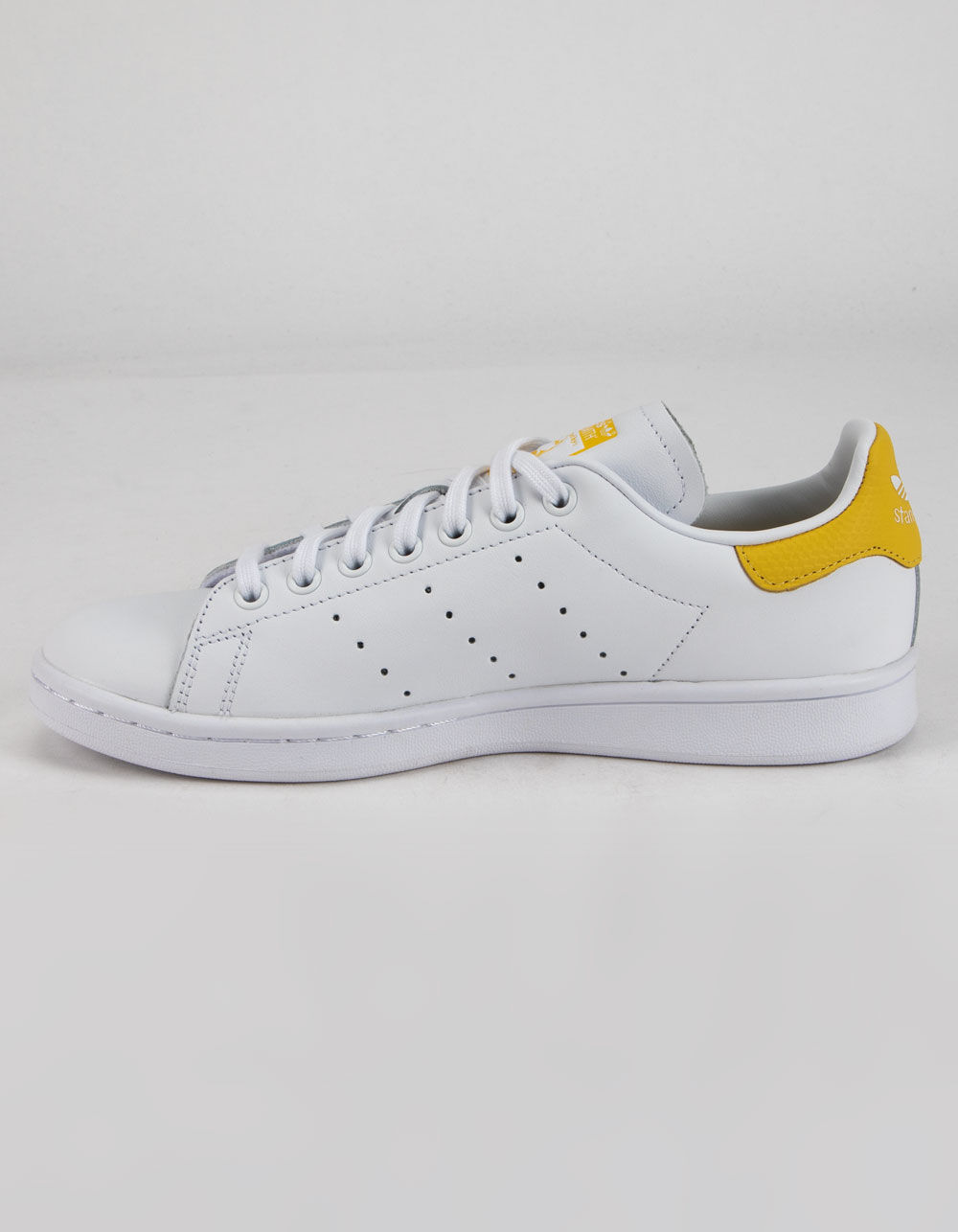 ADIDAS Stan Smith Womens White & Yellow Shoes - WHITE/YELLOW | Tillys