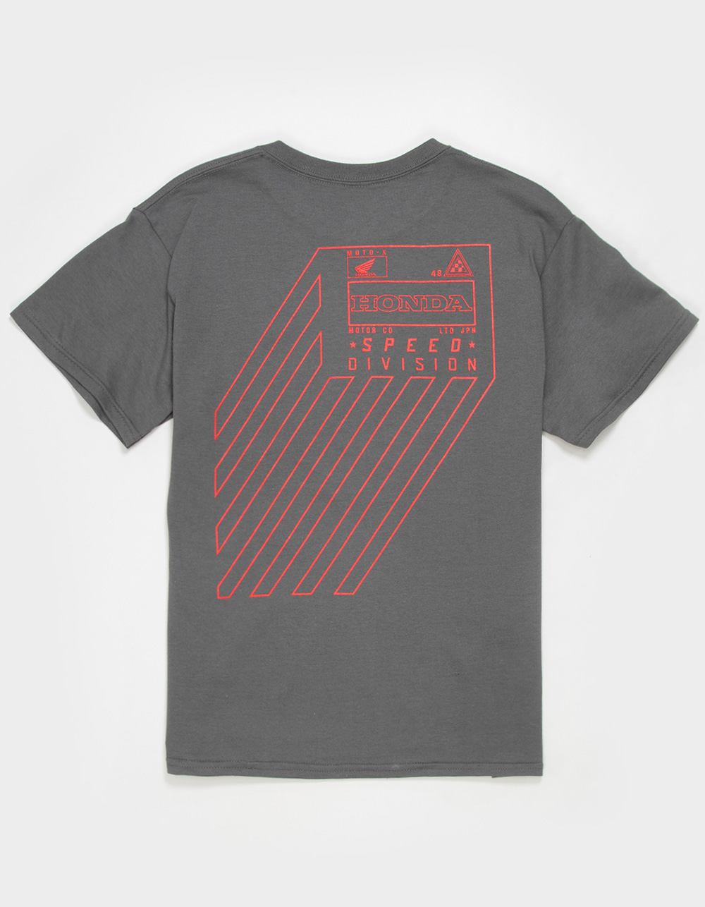 HONDA Speed Division Boys Tee - CHARCOAL