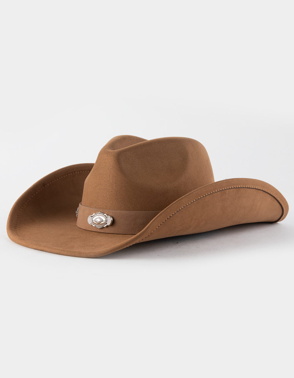 Stone Band Womens Cowboy Hat BROWN Tillys
