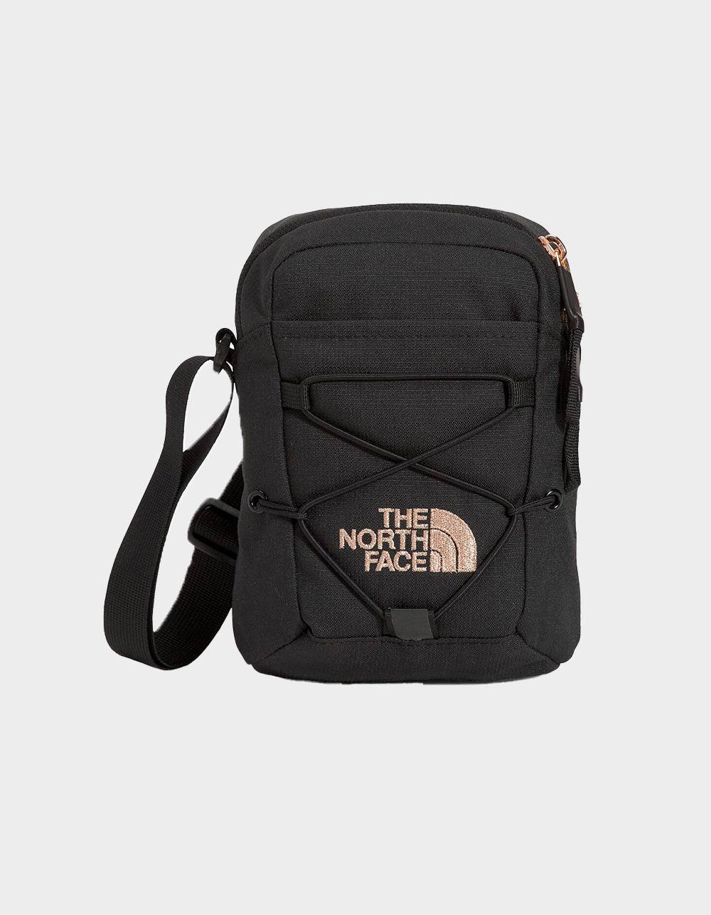 THE NORTH FACE Jester Crossbody Bag BLACK/CORAL Tillys