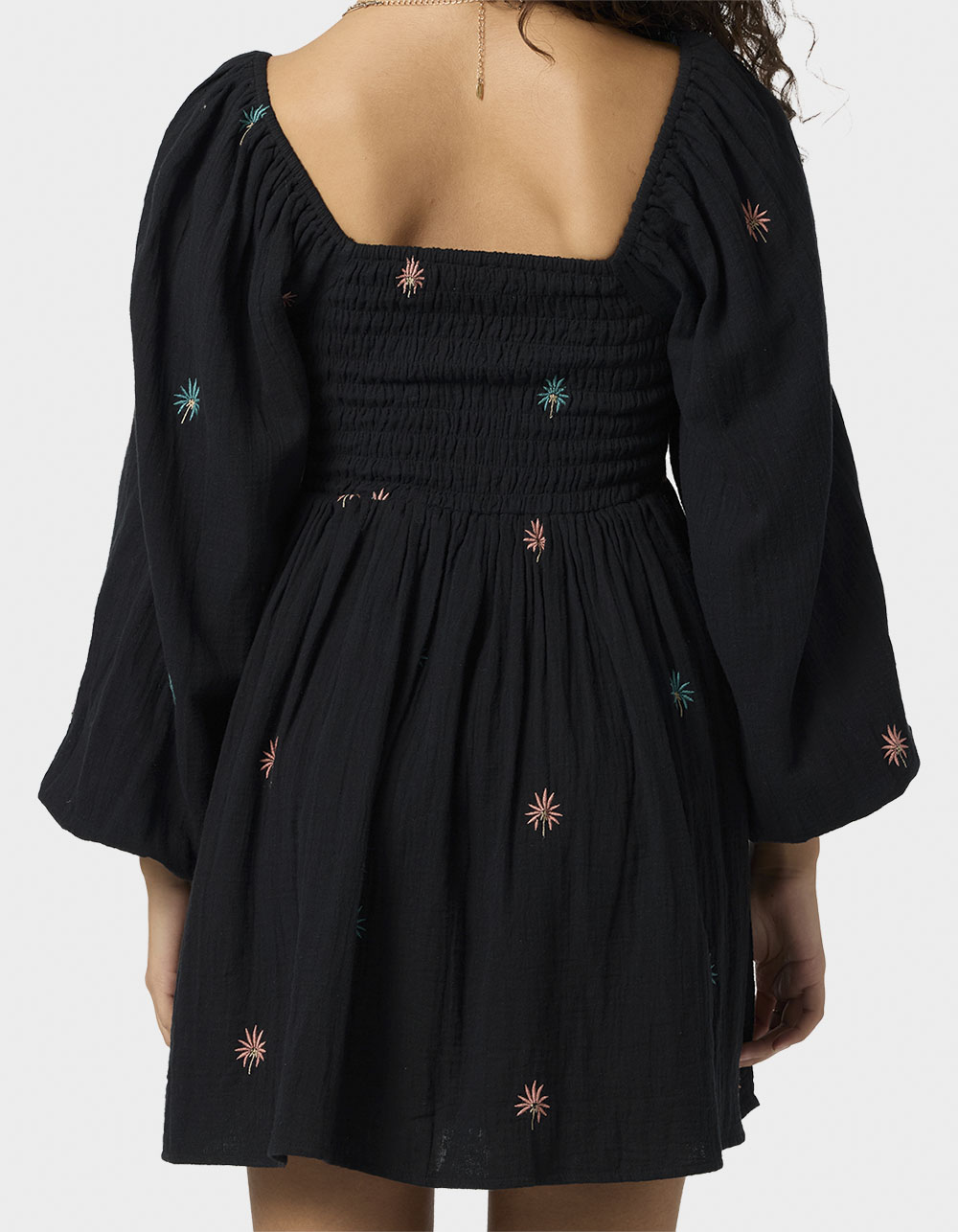 O'NEILL Gracyn Palm Womens Short Dress - BLACK