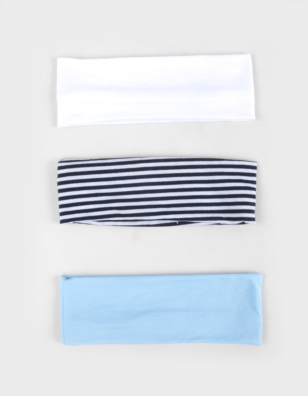 FULL TILT 3 Pack Butter Soft Headbands - MULTI