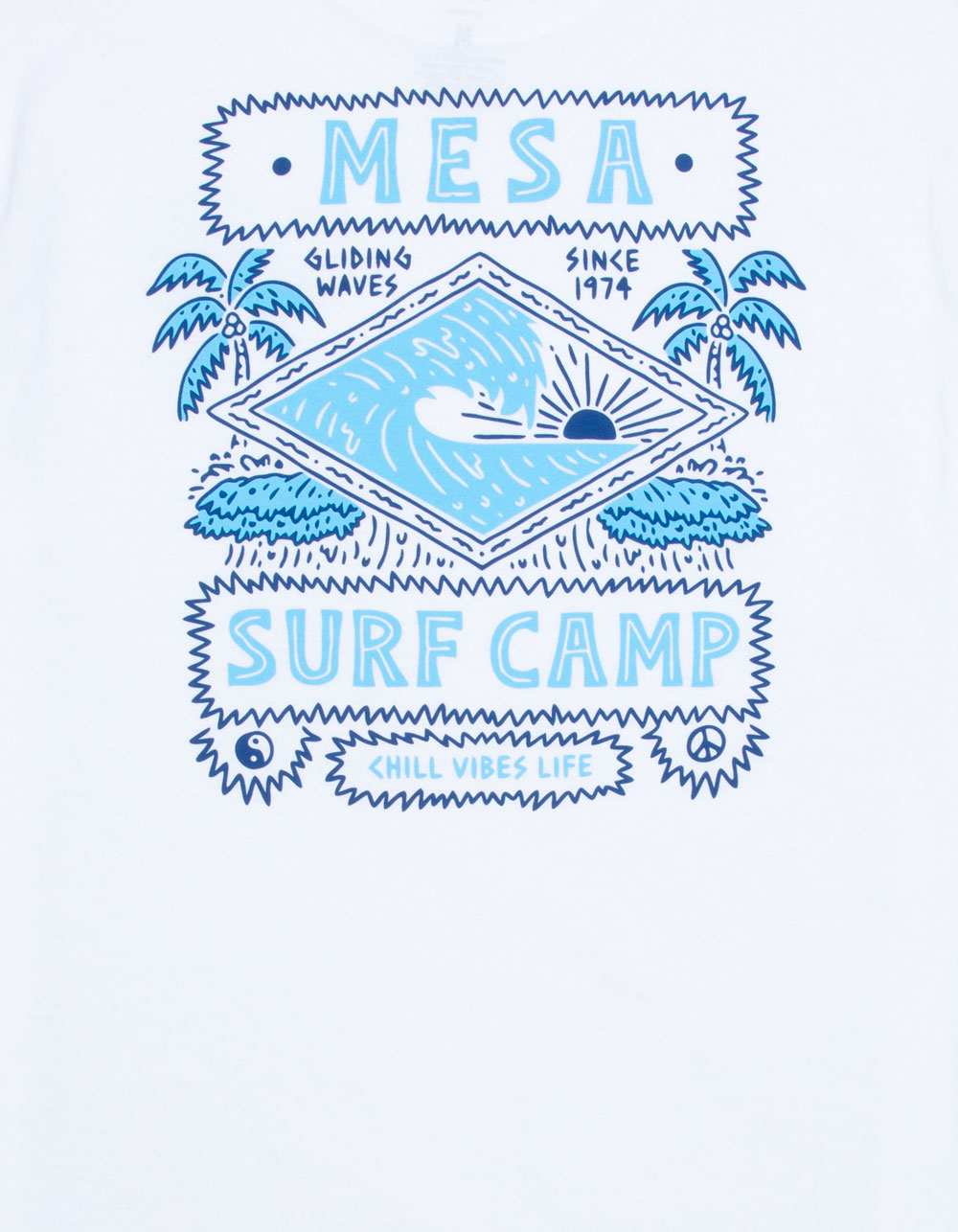 MESA Surf Camp Mens Tee - WHITE