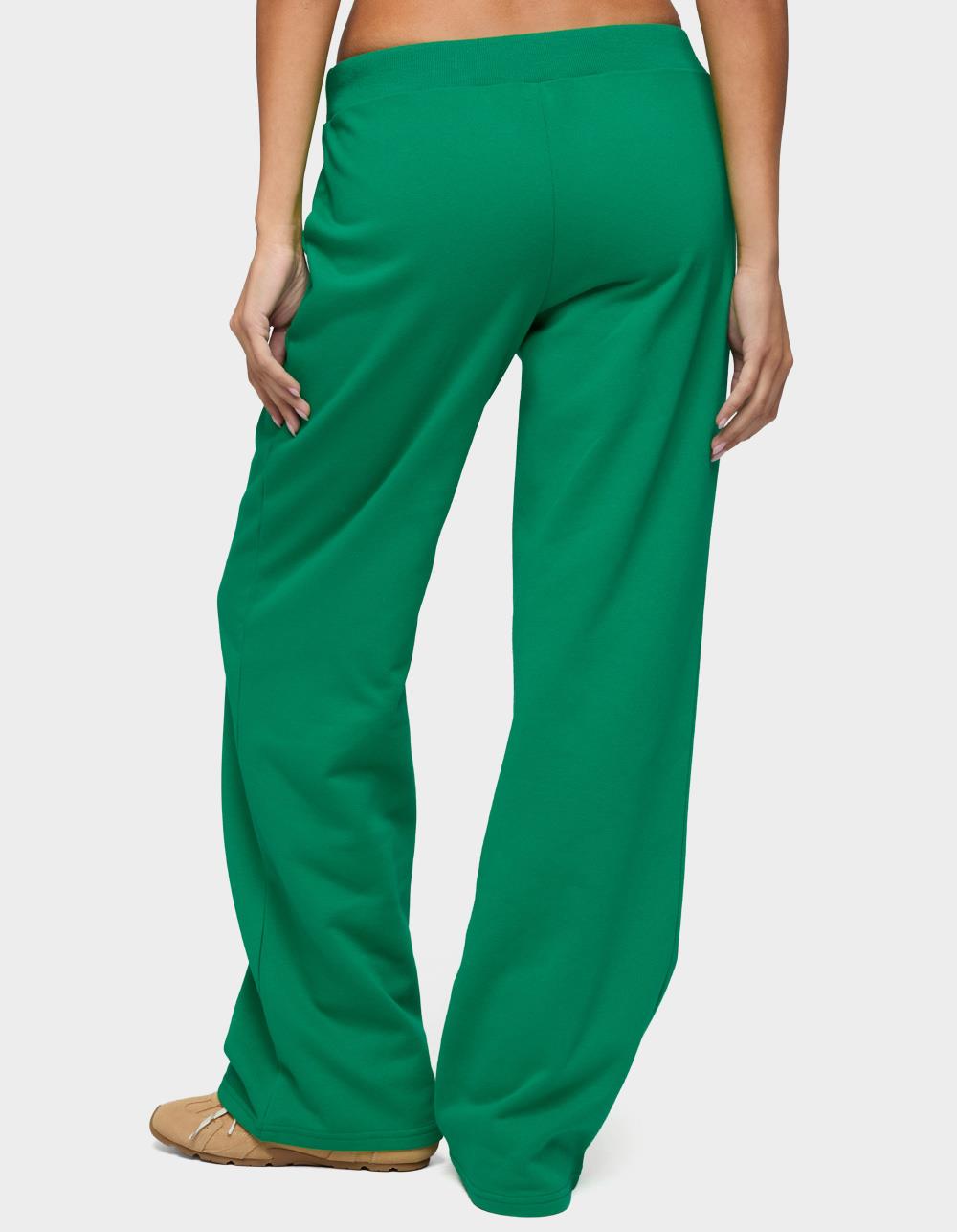 EDIKTED 06 Sweatpants - GREEN