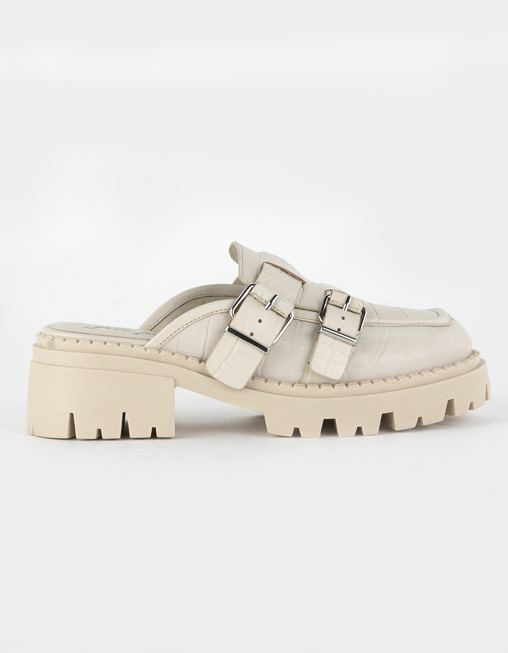 FREE PEOPLE Buckle Lyra Lug Womens Loafers - OFF WHITE | Tillys
