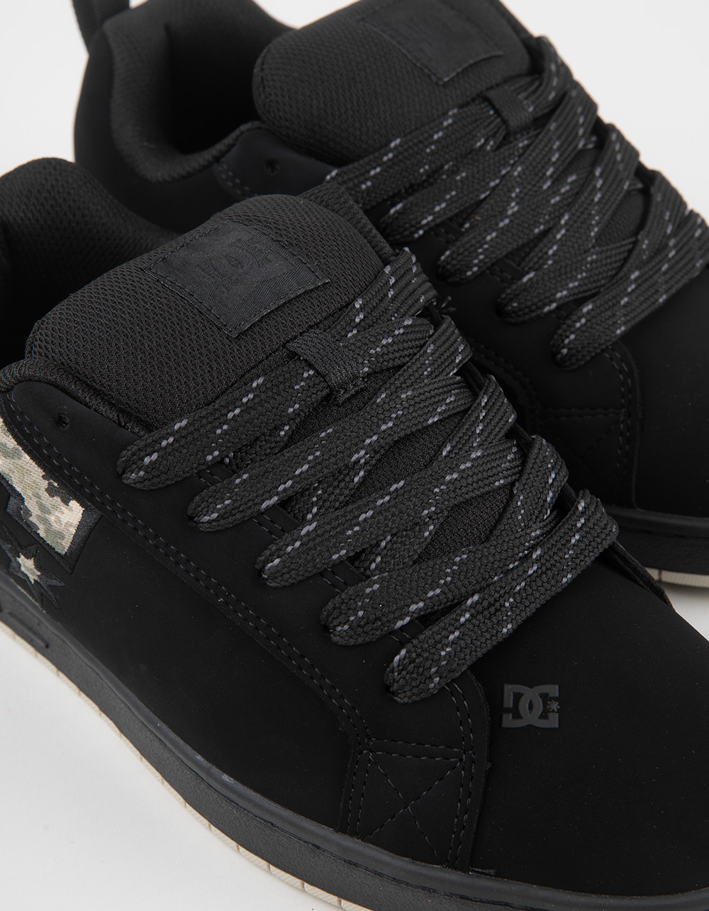 DC SHOES Court Graffik SE Mens Shoes - BLK/DK GRY