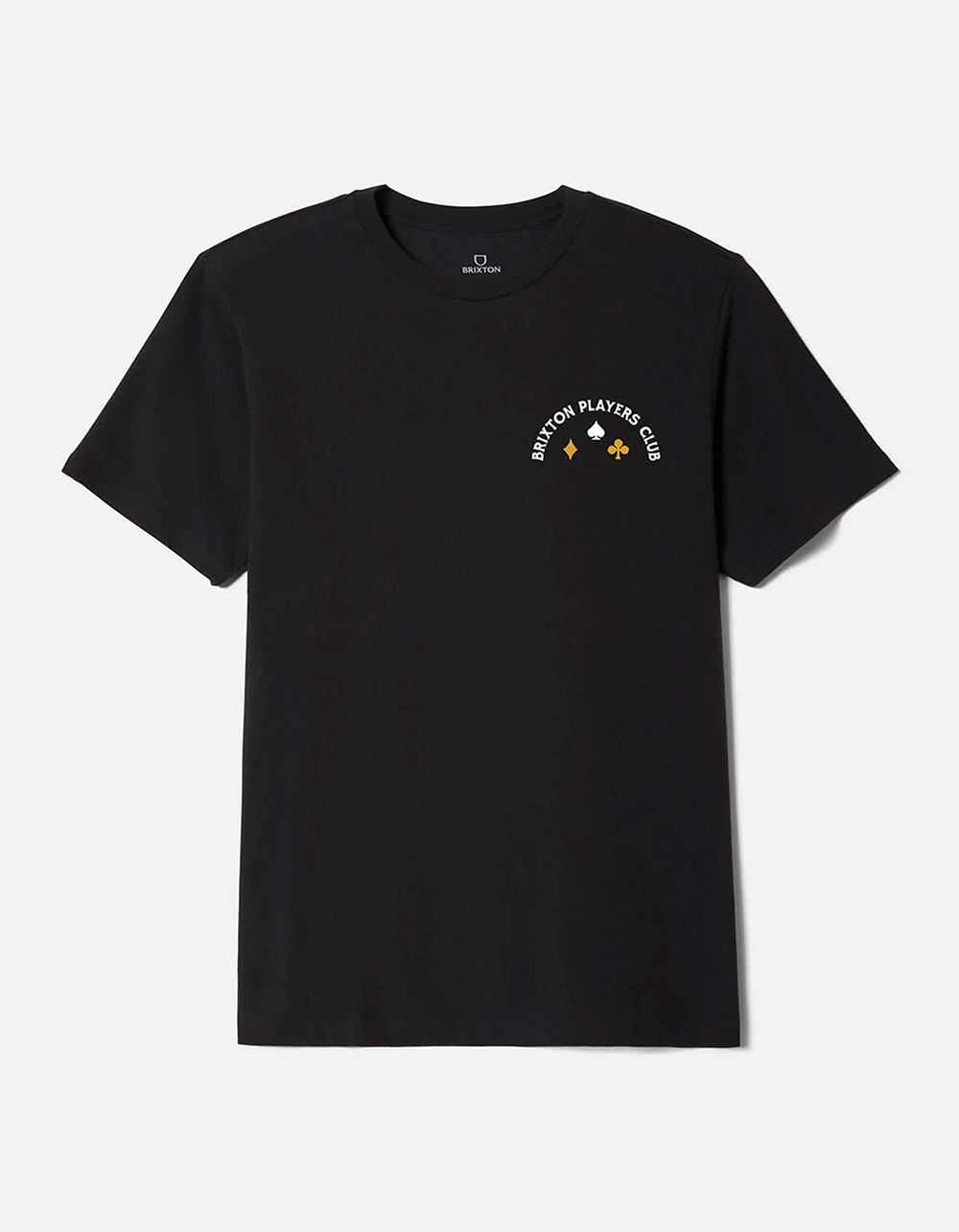 BRIXTON Vanguard Mens Standard Tee - BLACK