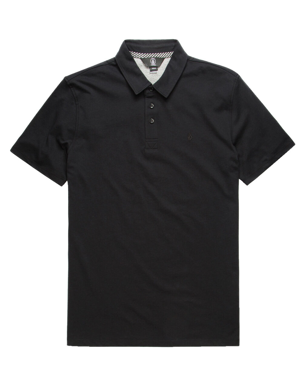889623575276 UPC - Volcom Wowzer Black Polo Shirt | UPC Lookup