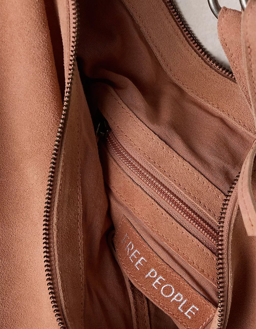FREE PEOPLE Roma Suede Tote Bag