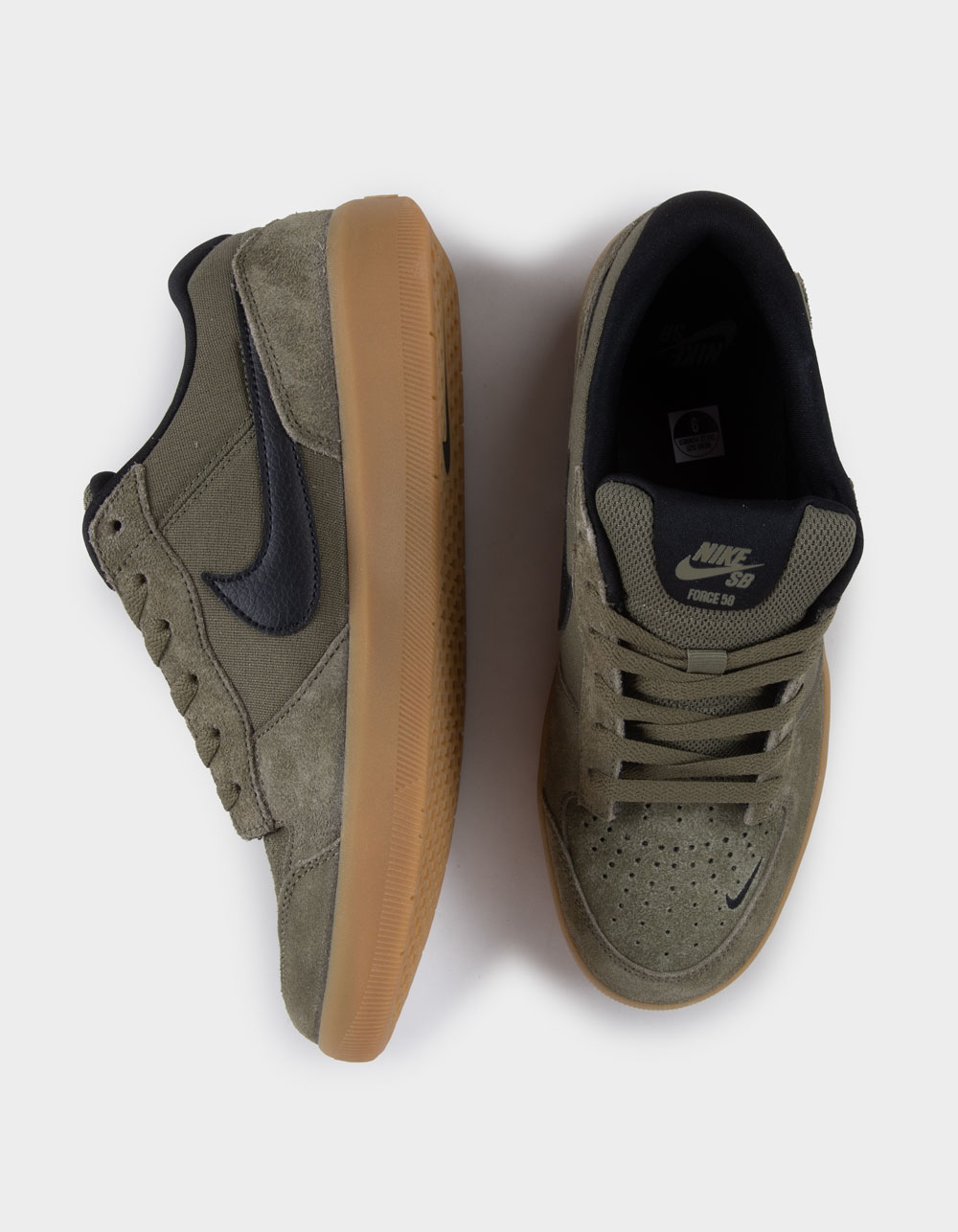 NIKE SB Force 58 Mens Shoes - OLIVE