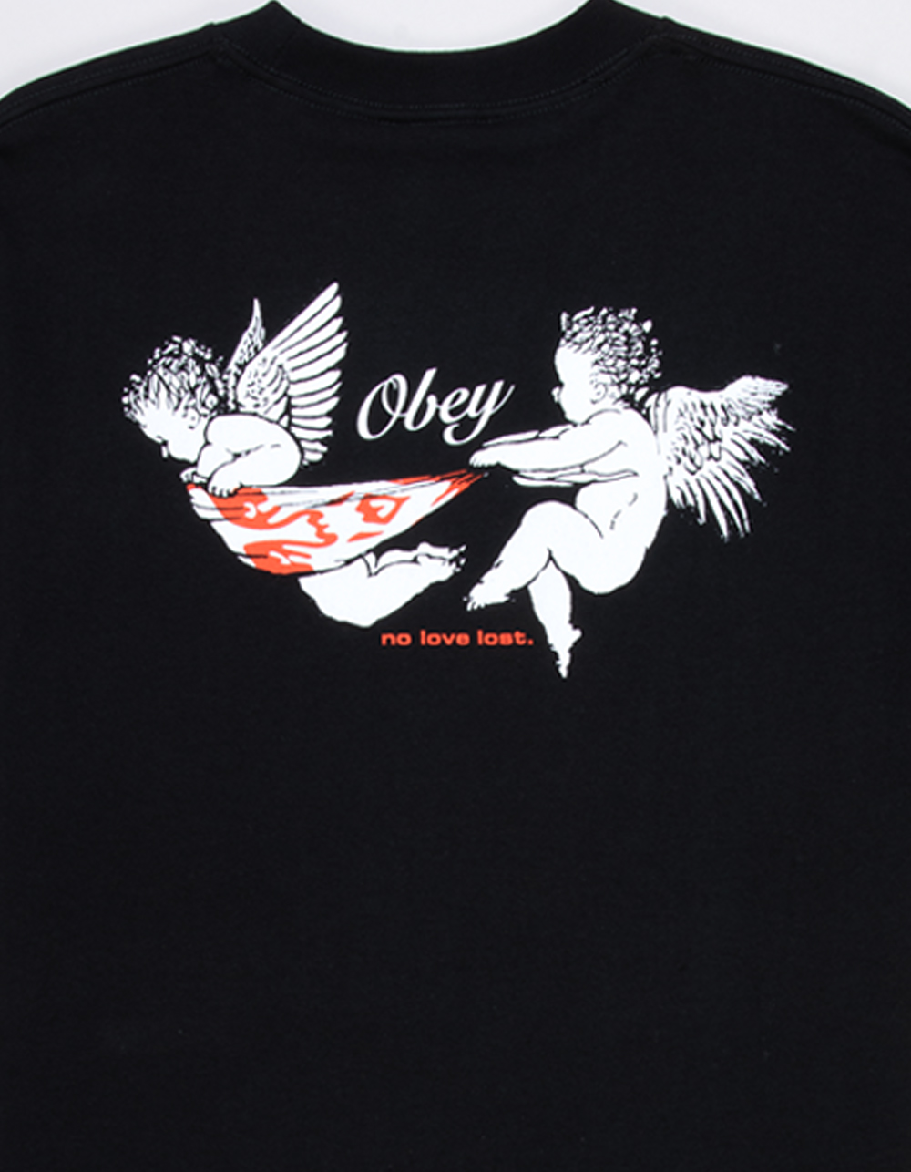 OBEY No Love Lost Mens Boxy Tee - BLACK | Tillys