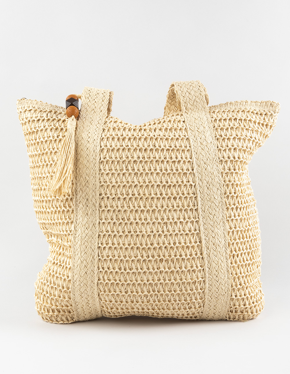 Straw Tote Bag - NATURAL