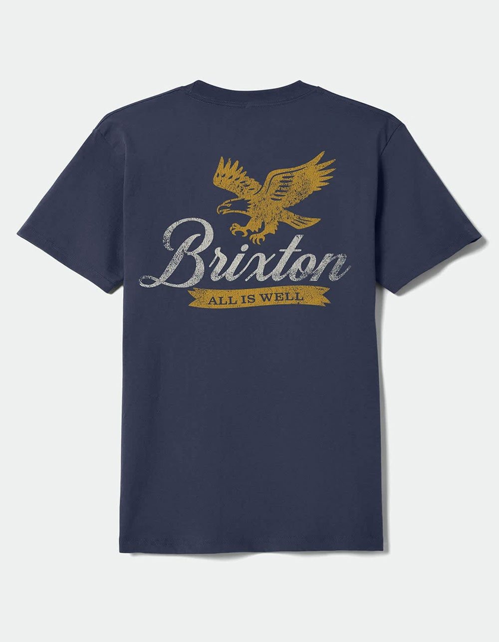 BRIXTON Well Mens Tee - NAVY