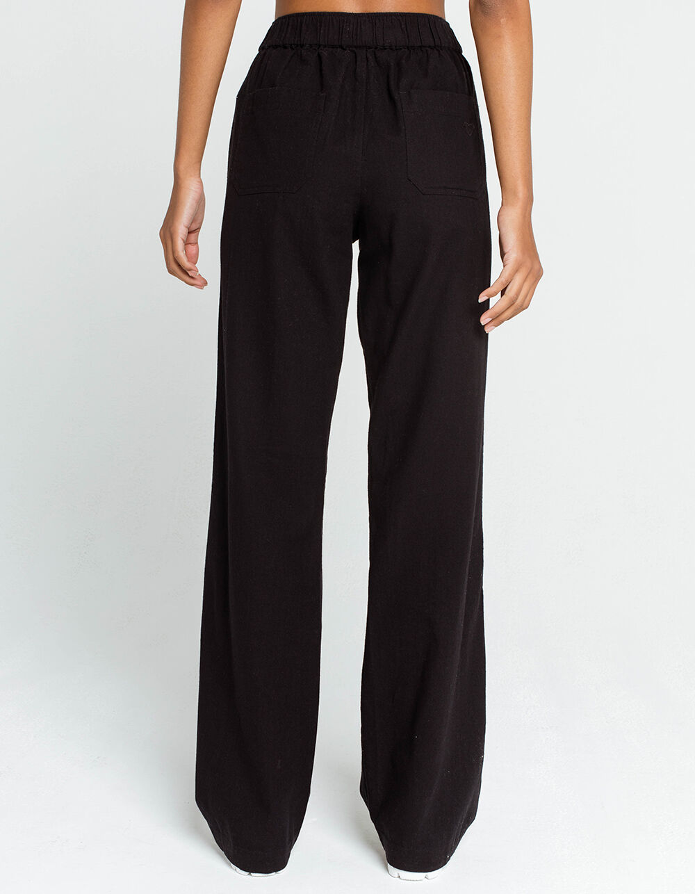 ROXY Oceanside Flared Womens Black Pants BLACK Tillys