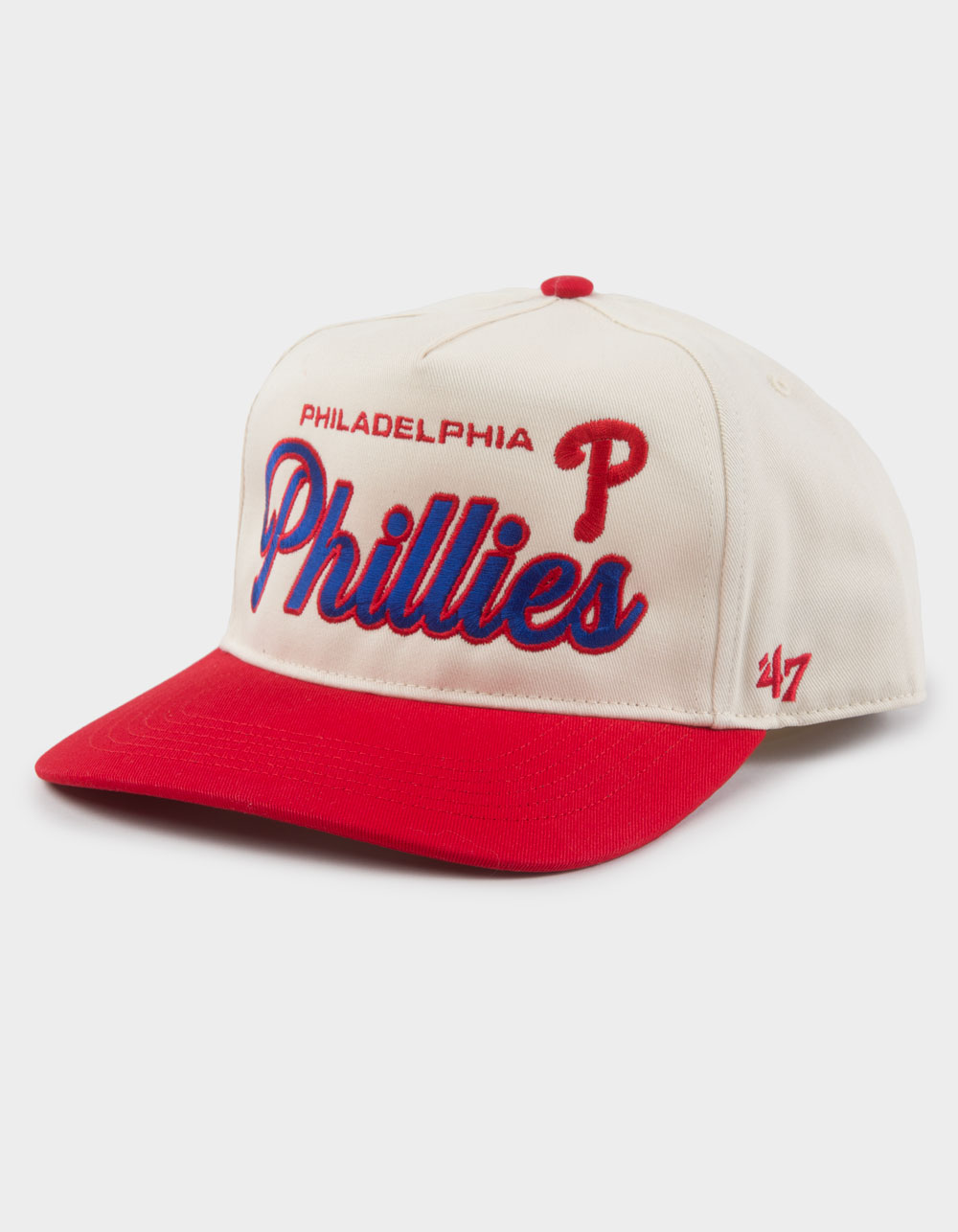 47 BRAND Philadelphia Phillies Assemble '47 Hitch Snapback Hat - Cream Combo