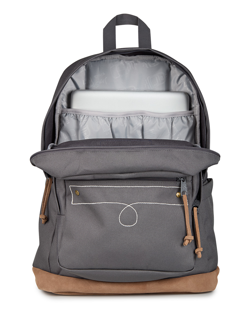 JANSPORT Right Pack Expressions Backpack - SMOKEY GRIT/OXFORD
