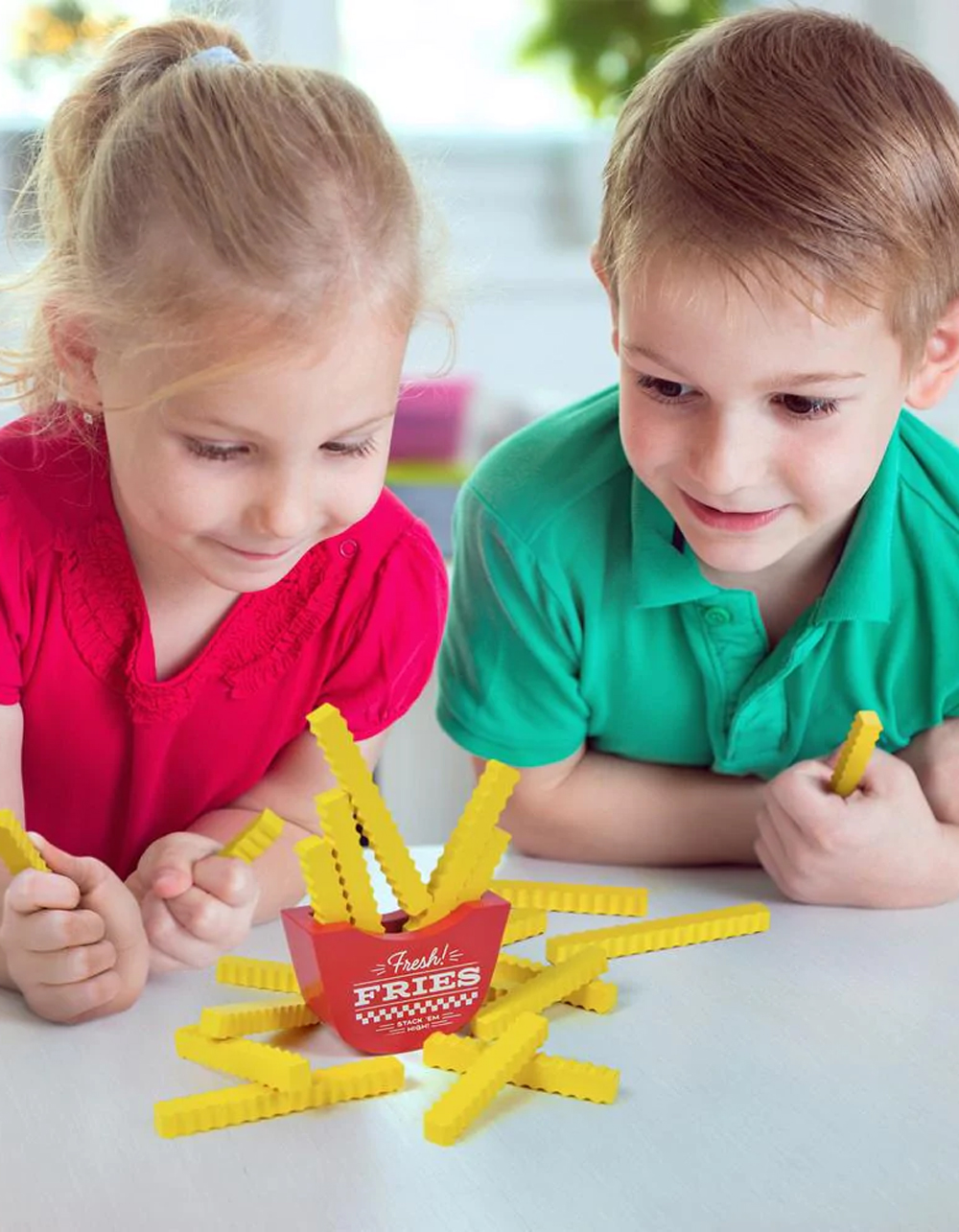 FRED & FRIENDS Fresh Fries Wooden Stacking Game MULTI Tillys