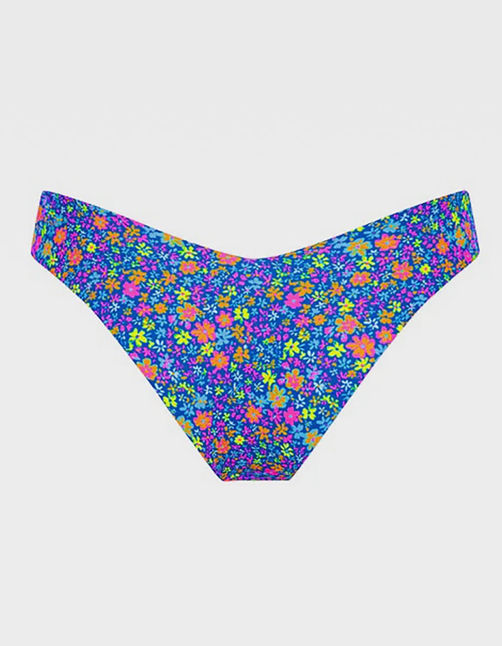 KULANI KINIS Electric Bloom Cheeky V Bikini Bottoms - MULTI