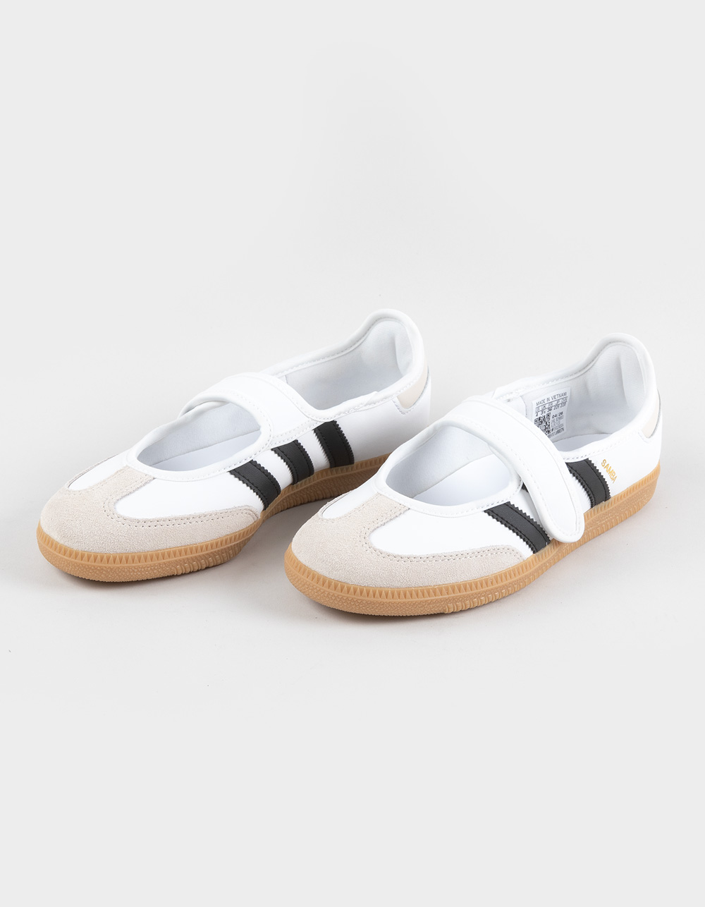 ADIDAS Originals Samba Jane Girls Shoes - WHT/BLK
