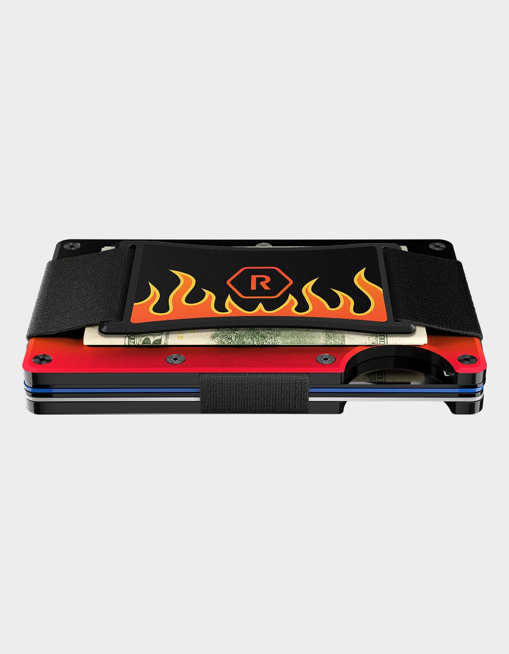 RIDGE WALLETS Hot Rod Ridge 2.0 Wallet - BLACK