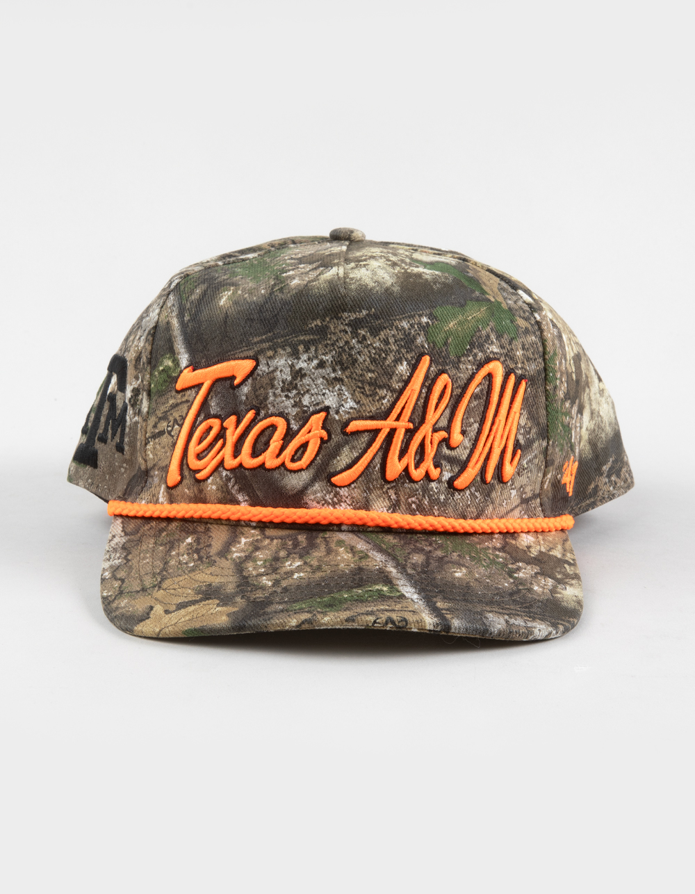 47 BRAND Texas A&M Overhand Script '47 Hitch Snapback Hat - CAMO