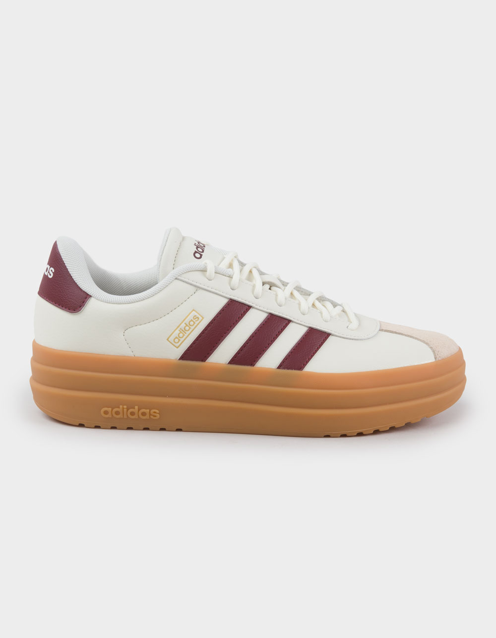 ADIDAS VL Court Bold Womens Platform Shoes - OFF WHITE