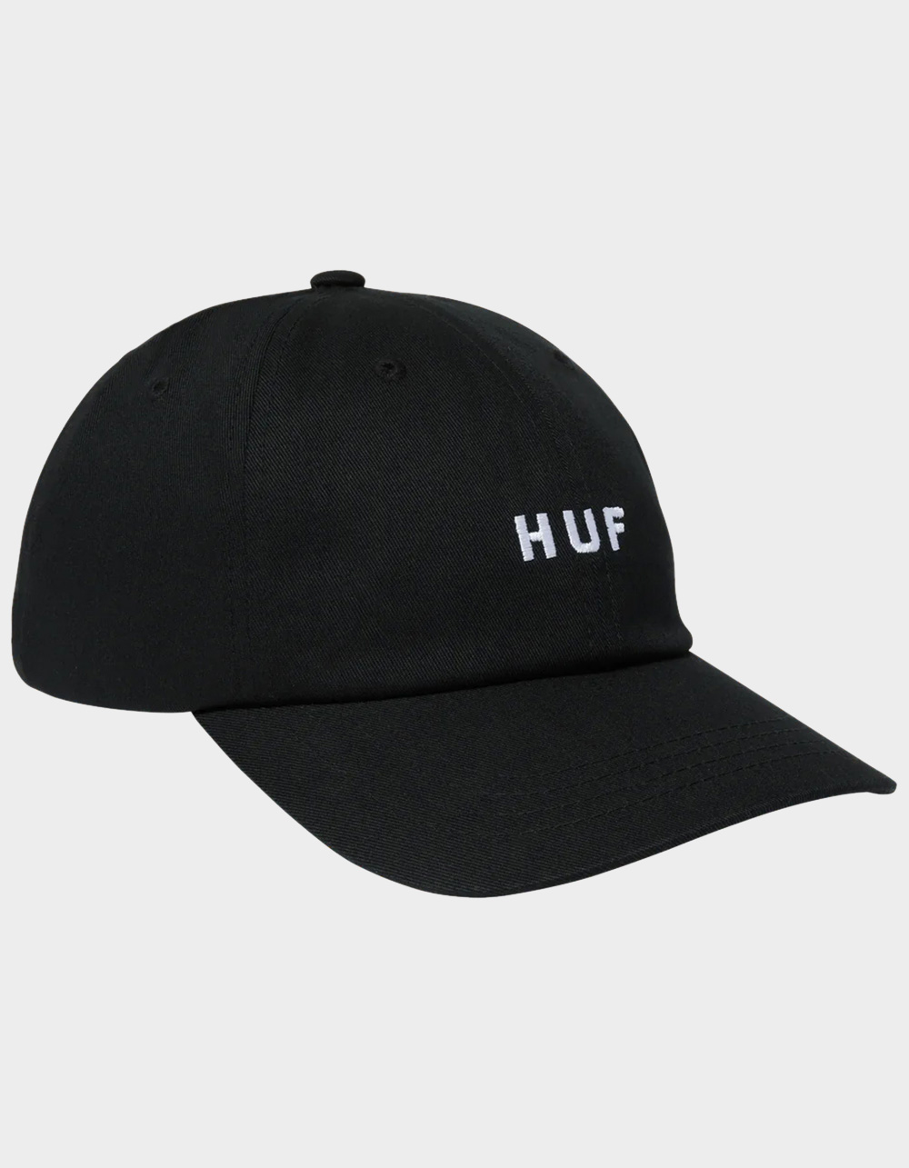 HUF Set OG Curved Visor Mens 6-Panel Hat - BLACK | Tillys