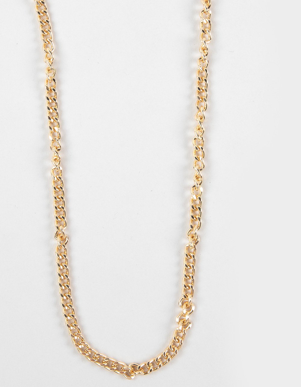 RSQ Mens 5mm Cuban Link Chain Necklace