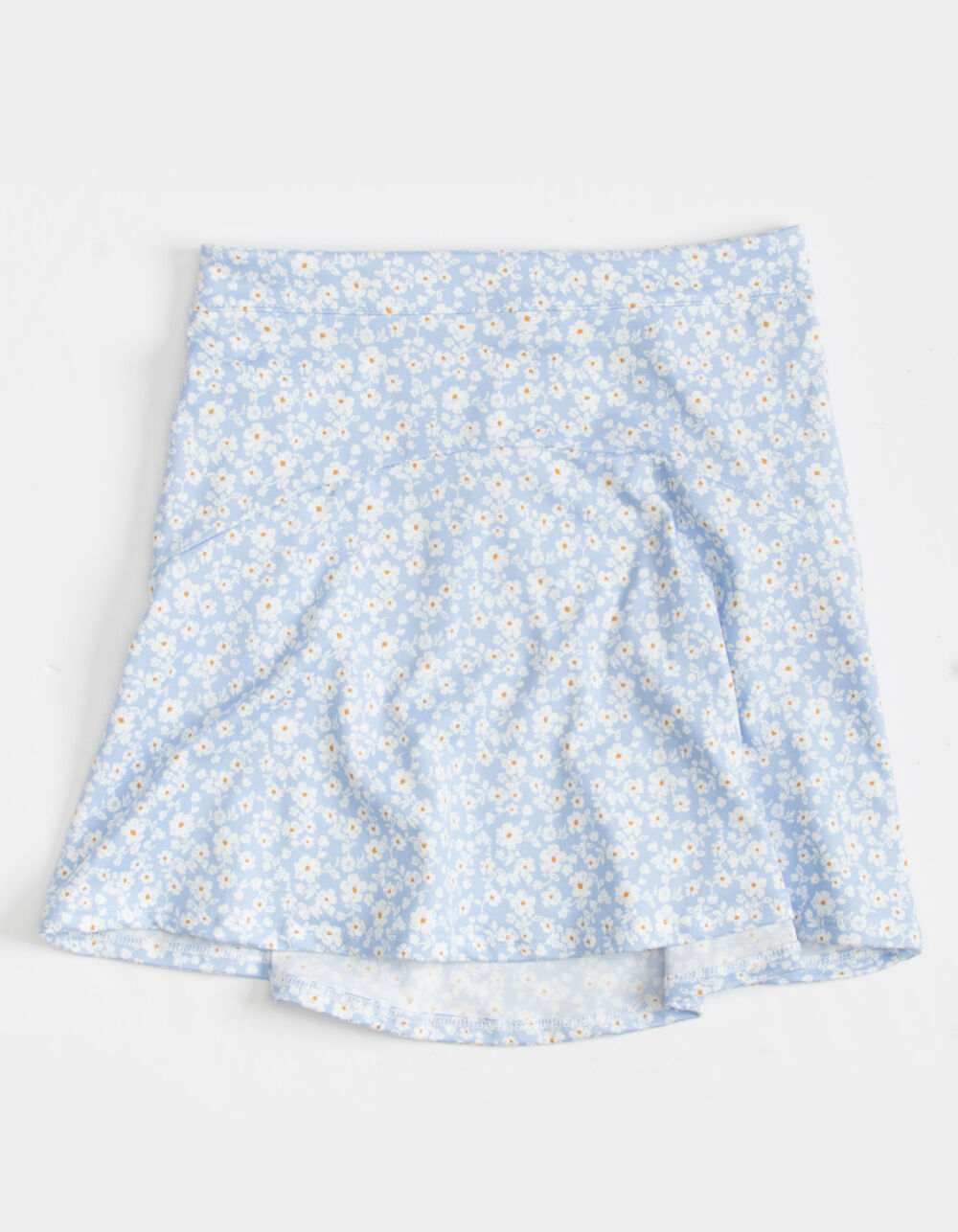 WHITE FAWN Flounce Girls Skirt - BLUE COMBO | Tillys