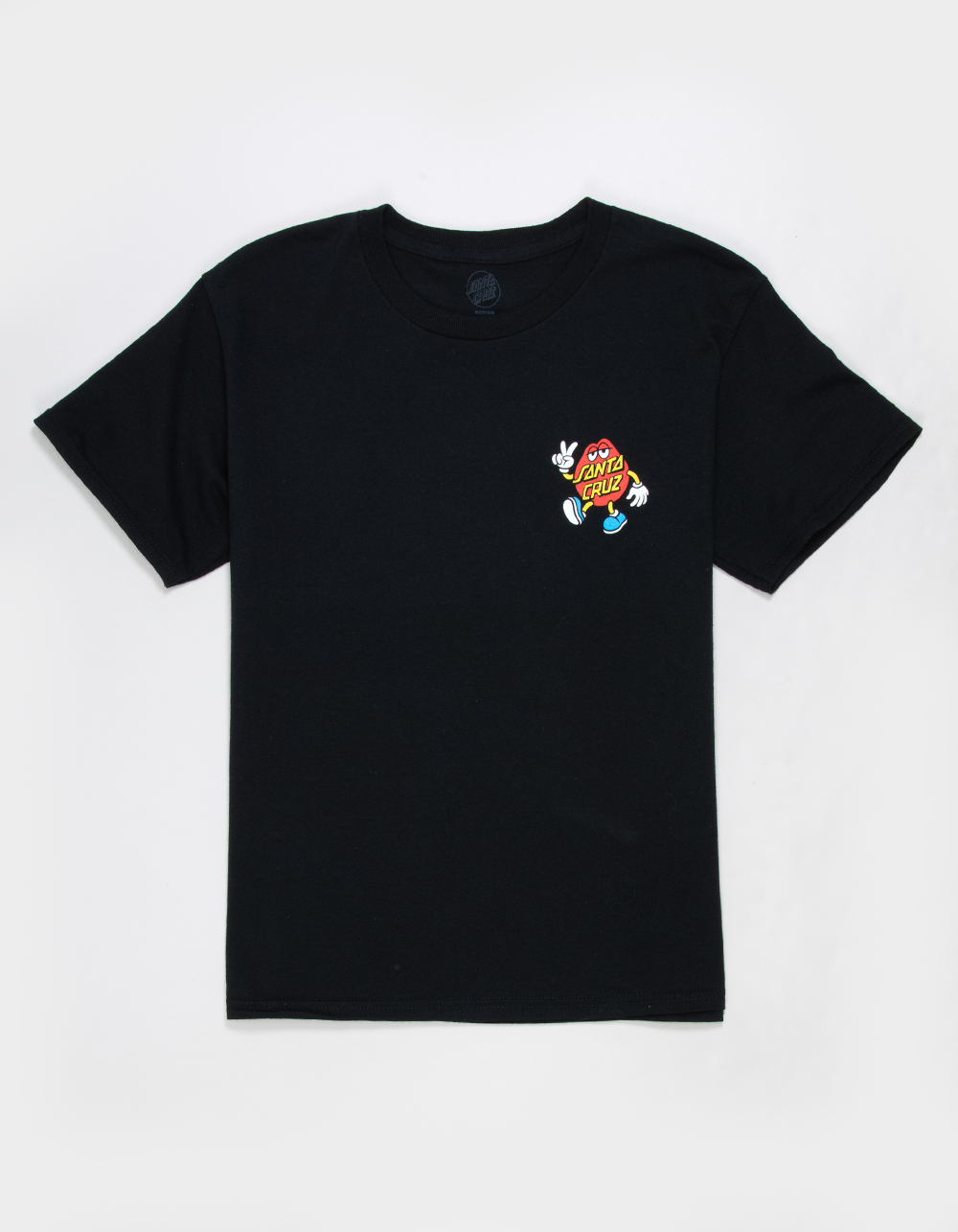SANTA CRUZ Dot Guy Boys Tee - BLACK