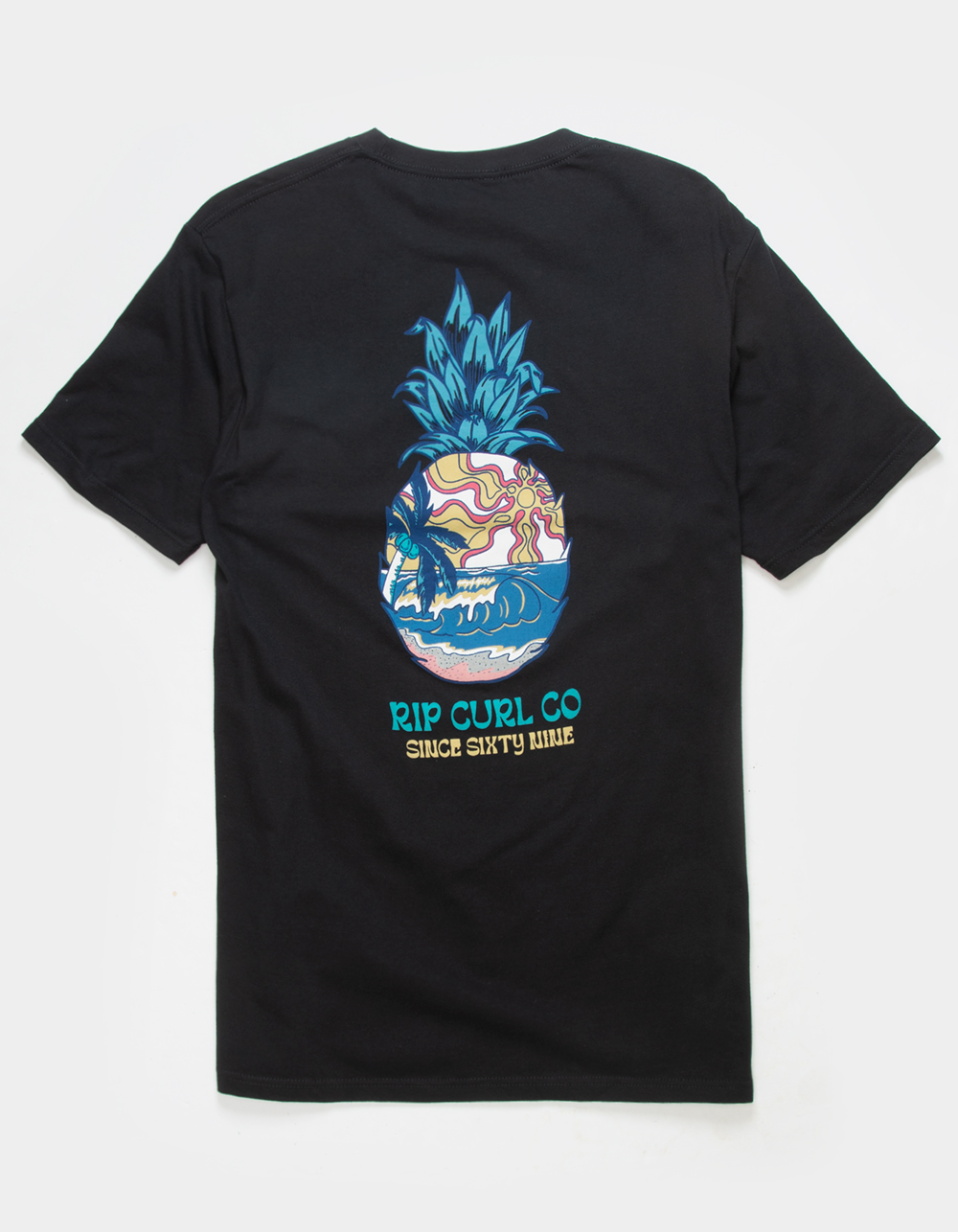 Shop Rip Curl Search Icon T-Shirt In Bells Blue - Fast Shipping & Easy