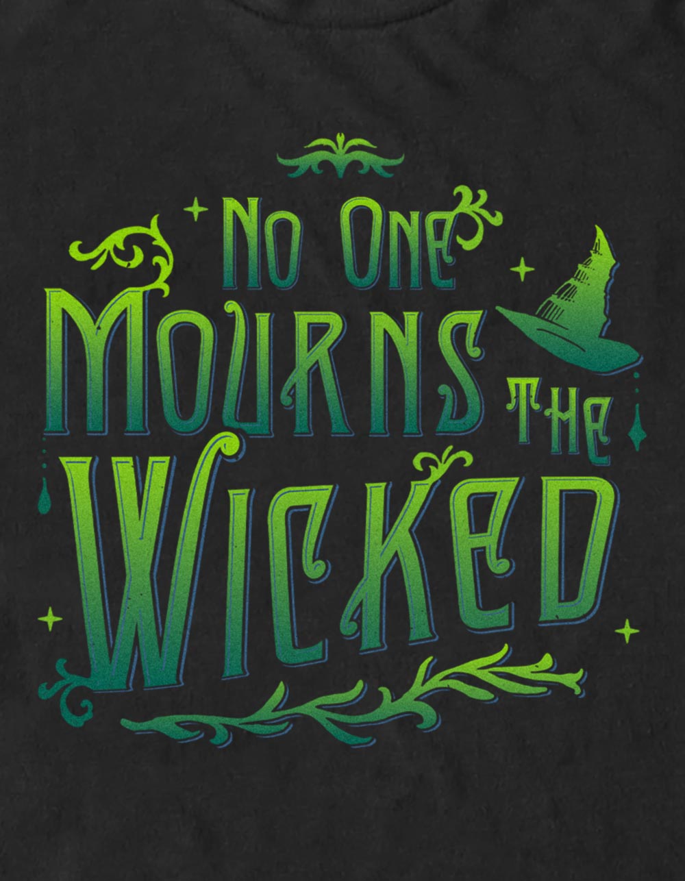 WICKED No One Mourns Unisex Tee - BLACK