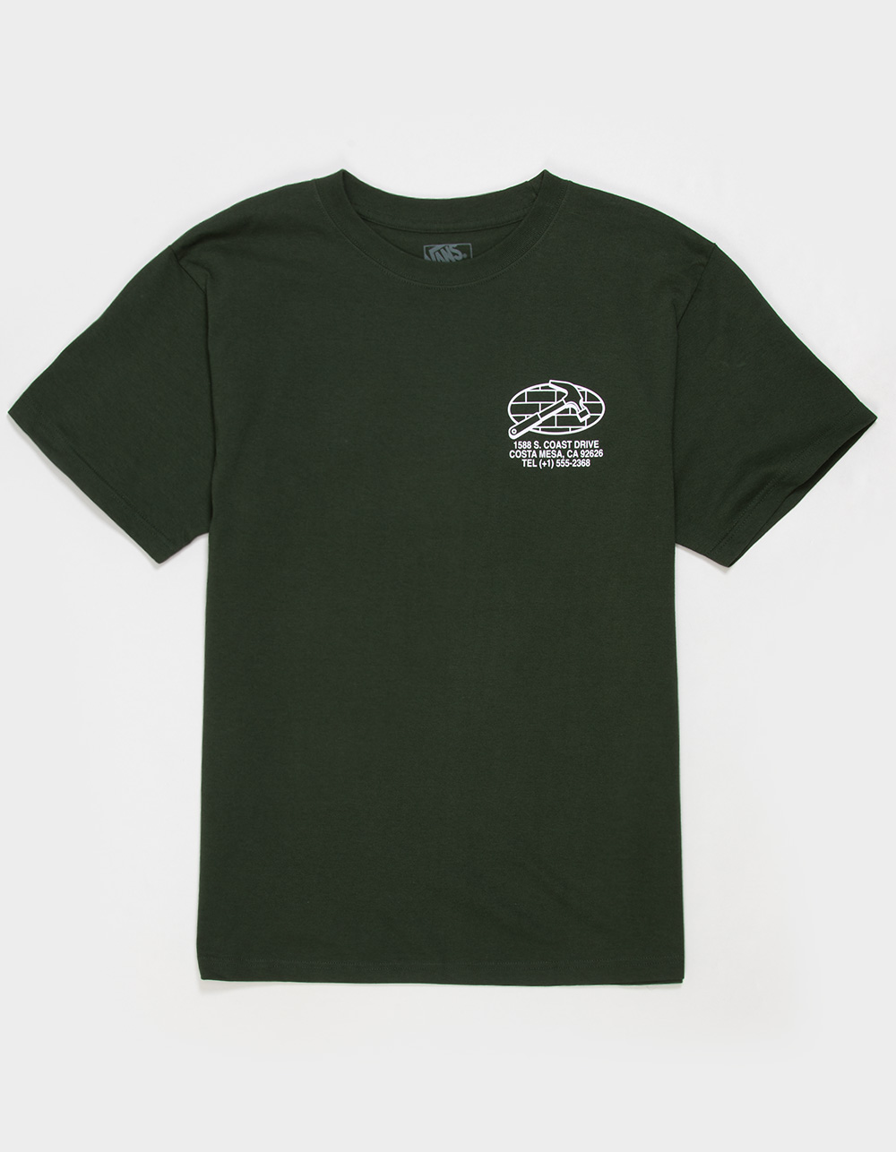 VANS Service Repair Mens Tee - FOREST