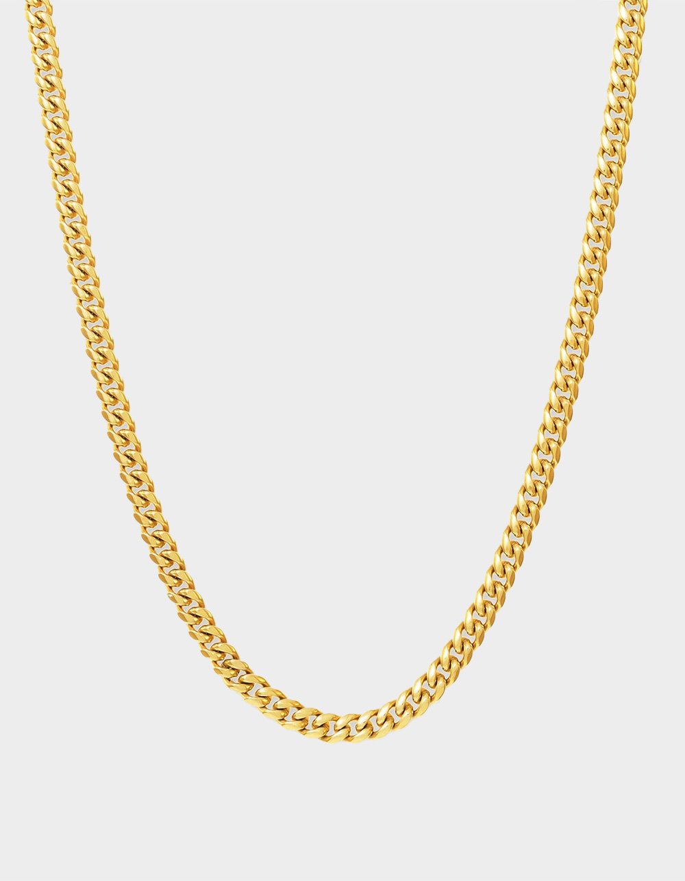 THE GOLD GODS Cuban Link Chain 6mm - GOLD