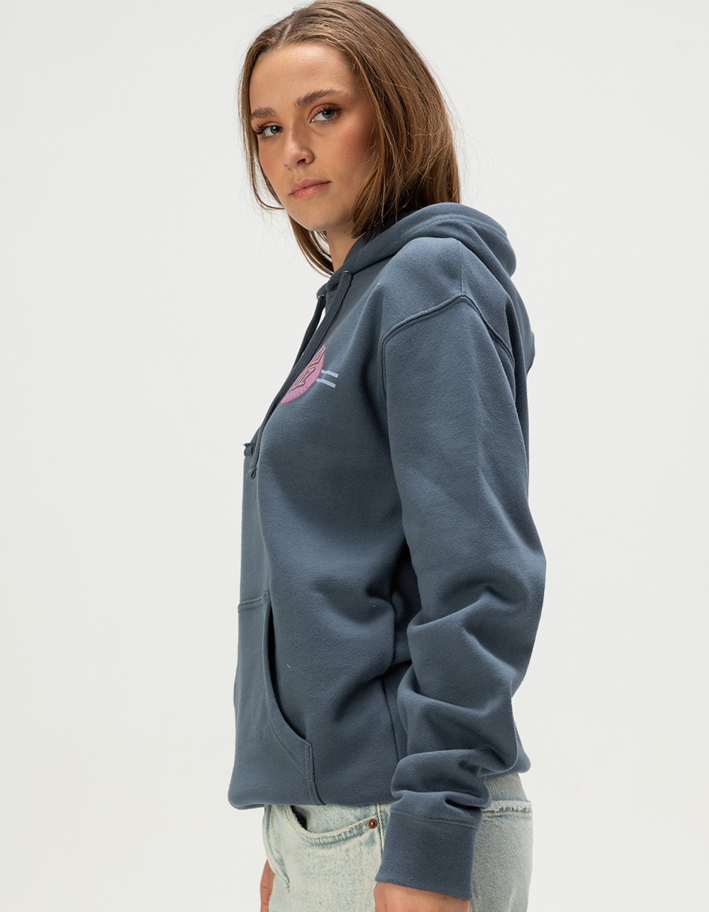 SANTA CRUZ Other Dot Womens Hoodie - DARK BLUE