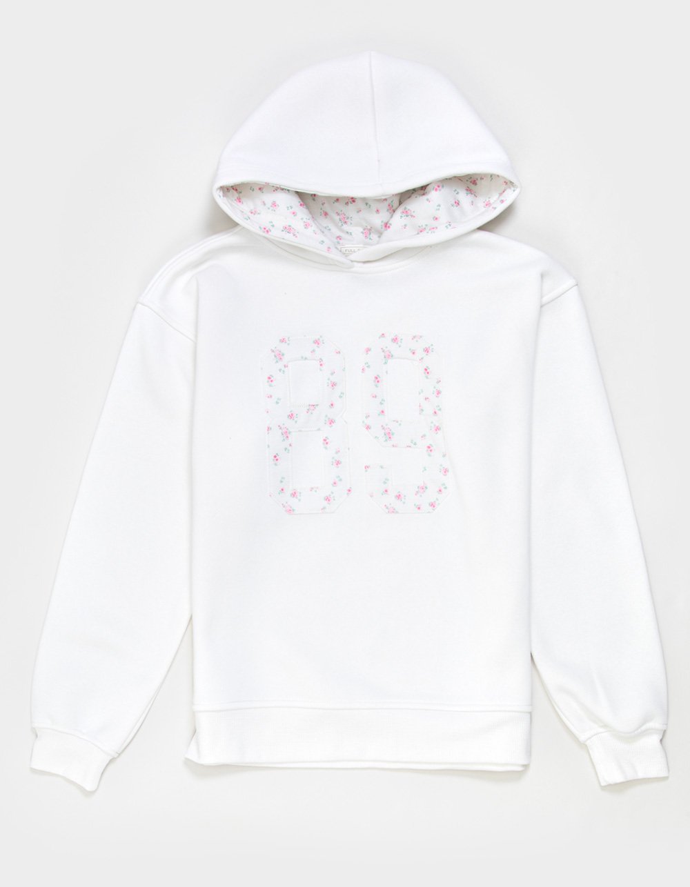 FULL TILT 89 Ditsy Fill Girls Hoodie - Cream Combo