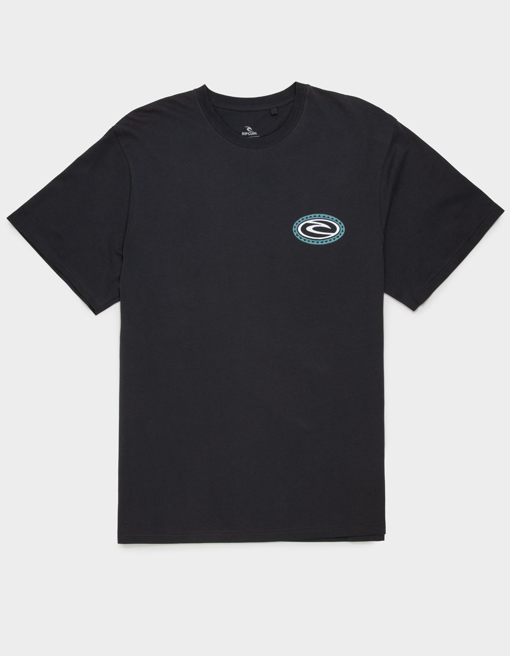 RIP CURL Trad Mens Relaxed Tee - WASHED BLACK