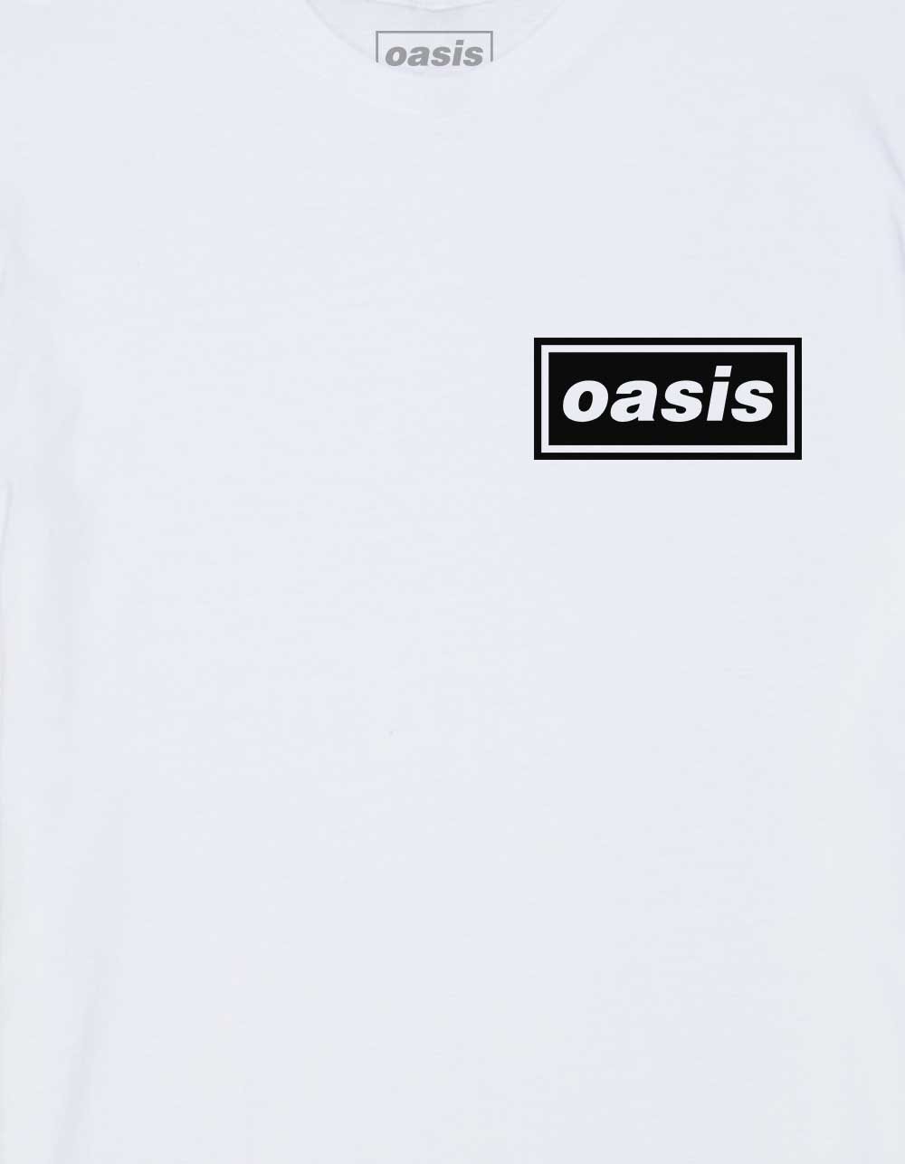 OASIS Definitely Maybe Group Unisex Tee - WHITE