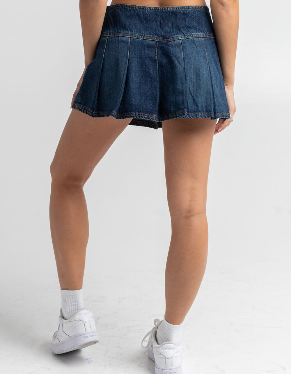 BDG Urban Outfitters Womens Buckle Mini Skirt - DARK WASH | Tillys